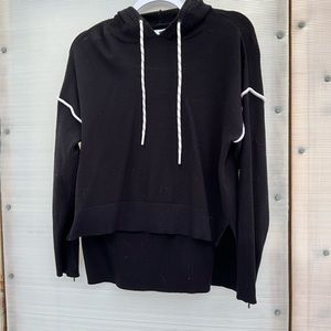 Black High Low Sweater